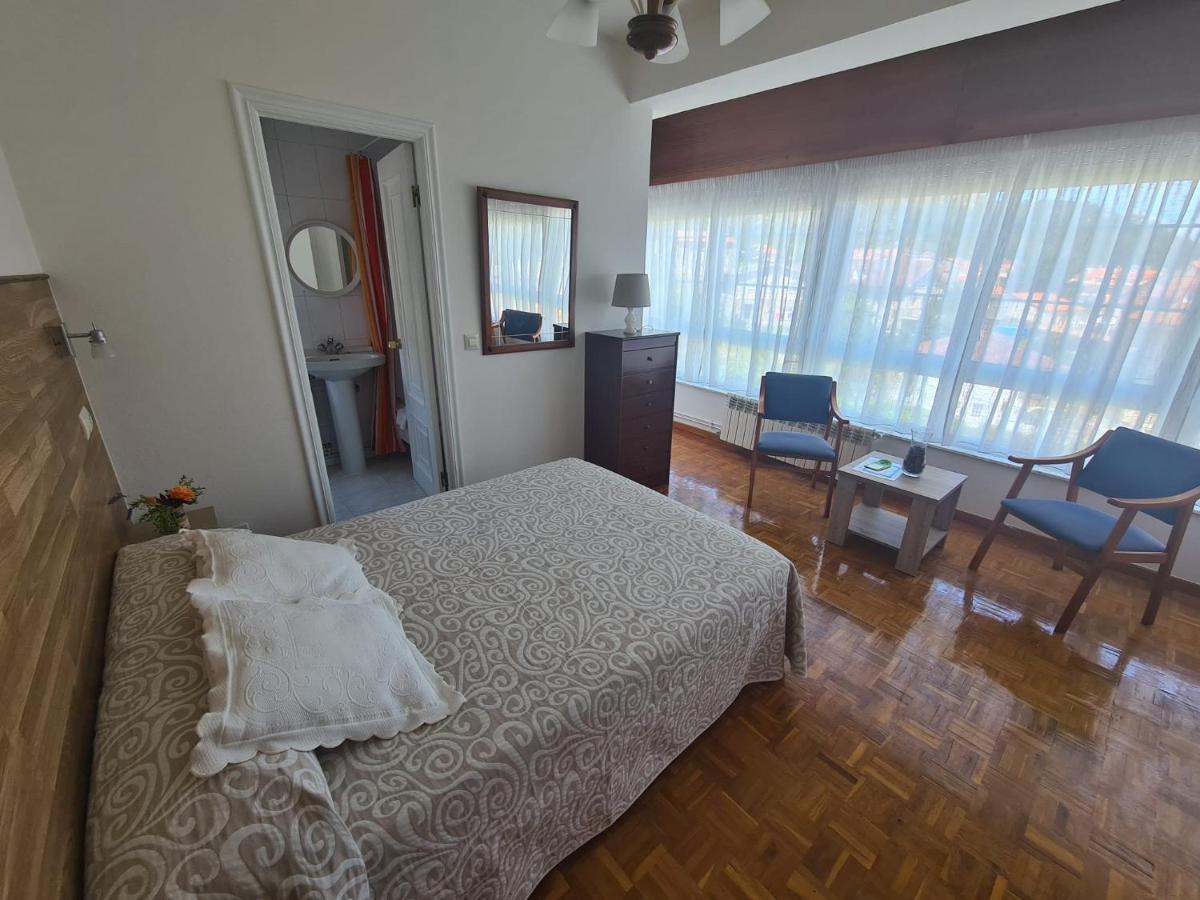 Hostal Playa Atlantica Hotel Louro ภายนอก รูปภาพ