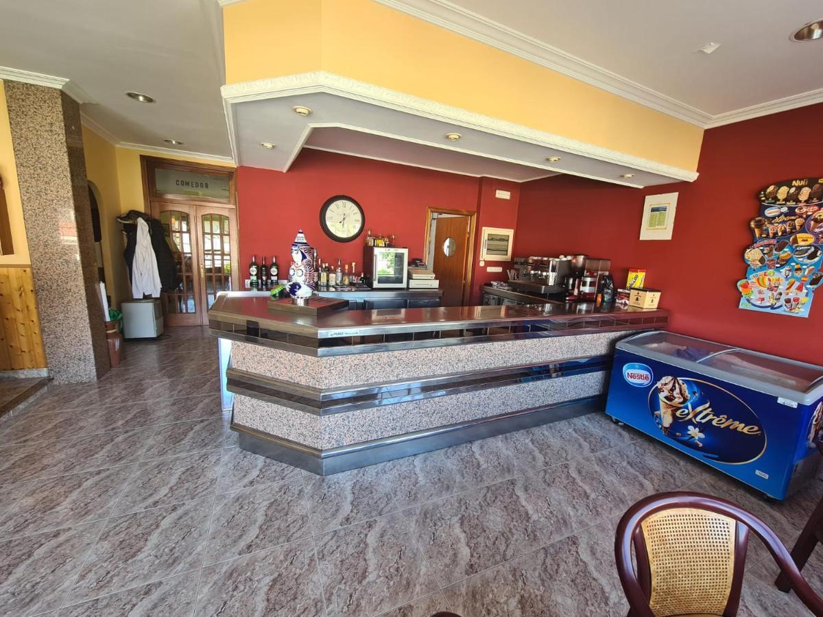 Hostal Playa Atlantica Hotel Louro ภายนอก รูปภาพ