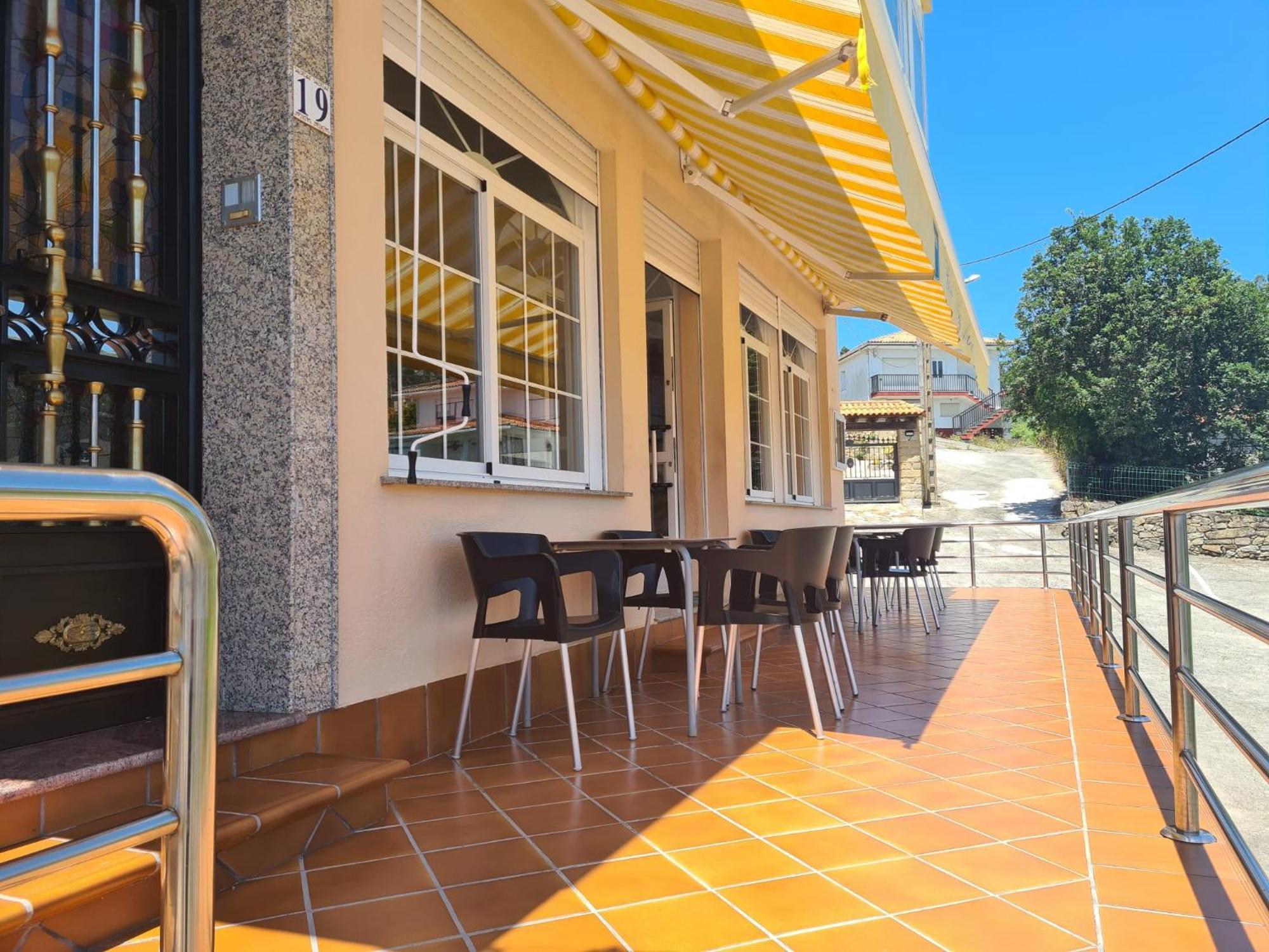 Hostal Playa Atlantica Hotel Louro ภายนอก รูปภาพ